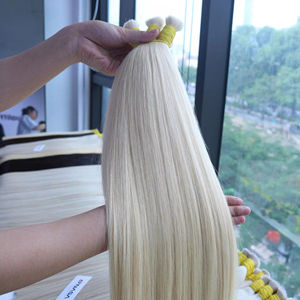 Cheveux humains de qualité supérieure, 100% vierges, naturels, vietnamiens, lisses, super double trame, prix d'usine, vente en gros - Product Image 1