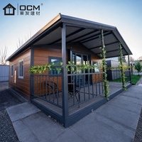Maison conteneur de luxe extensible, maisons conteneurs mobiles portables modulaires préfabriquées, 2, 3 ou 4 chambres, 20 pieds, 40 pieds, mini-maisons