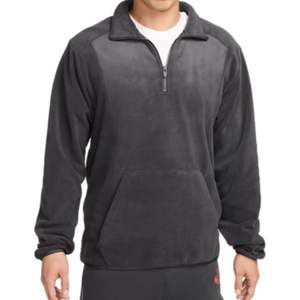 Fitness al aire libre Correr Entrenamiento Transpirable Diseño personalizado Algodón Poliéster Media cremallera Hombres al aire libre Sudaderas - Product Image 5