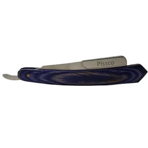 Navaja de Afeitar Plegable para Barbería, Cuchilla de Afeitar de Seguridad, Soporte para Navaja de Afeitar Recta - Product Image 1