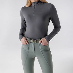 Chemise d'équitation légère et respirante à manches longues pour hommes Hot New Style Best Sale Horse Riding Show Shirt - Product Image 1