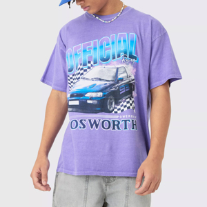 เสื้อยืดผ้าฝ้าย100% ขนาดใหญ่สำหรับผู้ชายชุดลำลองคุณภาพสูงพิมพ์ลายโลโก้ยาวตามสั่ง - Product Image 1