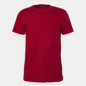 Elegantes camisetas unisex de talla grande para hombre 100% algodón poliéster mixto de gran tamaño pesado en blanco Crew Fitness camiseta - Product Image 2