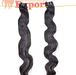 Extensions de Cheveux Humains Vierges Naturels La Plus Longue Onde Bodywave Cuticule Alignée Temple Indien Cheveux Humains Bruts Non Transformés Vagues - Product Image 5