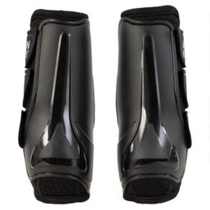 Bottes de protection pour chevaux de qualité supérieure, fabriquées sur mesure au Pakistan, rembourrage absorbant les chocs, soutien complet des tendons et des jarrets - Product Image 5