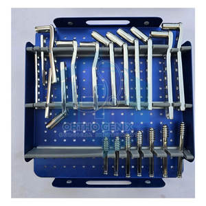 Juego de instrumentos DHS DCS de acero inoxidable Manual de alta calidad para cirugía de implante de tornillo de cadera dinámico uso hospitalario - Product Image 2