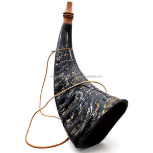 Corne d'animal artisanale en corne de buffle naturelle, durable, de haute qualité, décorative et fonctionnelle pour les reconstitutions et les cérémonies - Product Image 2
