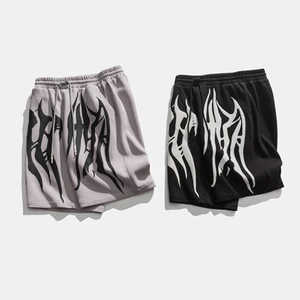 Prince Industry, los pantalones cortos cómodos de algodón 100% de verano más populares para hombres, ropa de calle, pantalones cortos lavados con ácido a la venta - Product Image 2