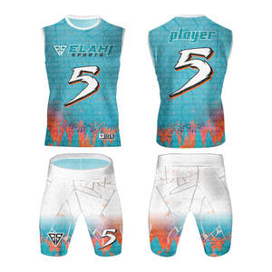 Ensemble de tenues de football américain 7v7, kit complet 2026, séchage rapide, respirant, antibactérien, anti-UV, sans manches, personnalisable pour toute équipe - Product Image 3