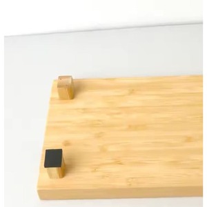 Bandeja de bambú rectangular personalizada, diseño Art Deco, venta al por mayor, cesta de desayuno para Spa, juego de servicio para comida, frutos secos, cubiertos de caramelo, para Diwali - Product Image 6