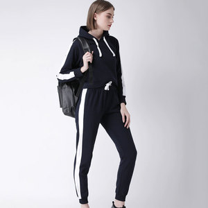Ensemble survêtement personnalisé pour femmes, sweat-shirt et pantalon à manches longues de haute qualité, Streetwear à la mode, coupe normale, OEM - Product Image 6