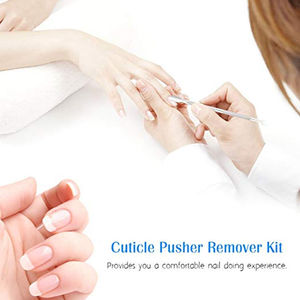 ที่ดันหนังกำพร้าทำจากสเตนเลสสตีลสำหรับมืออาชีพใช้ซ้ำได้และใช้ได้สองครั้งทนทานและกันสนิม - Product Image 6