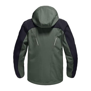 2025 nueva chaqueta Softshell personalizada para hombre, lana transpirable hecha estilo callejero duradero para la temporada de invierno, diseño de moda OEM - Product Image 5