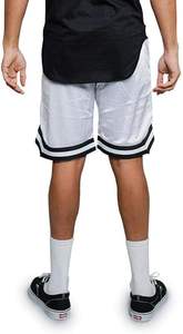 Logo personnalisé OEM Short de sport 100% polyester de 5 pouces avec entrejambe Short de sport décontracté à motif solide Écologique XS High Street - Product Image 3