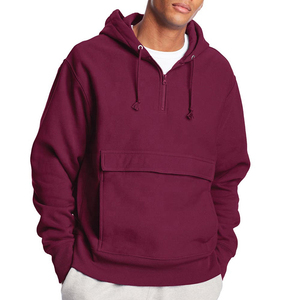 Basics Mélange de Coton Design Personnalisé de Haute Qualité Pull à Capuche pour Hommes Solide Décontracté Grande Taille Sweats à Capuche pour Hommes - Product Image 1