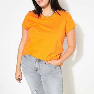 Camiseta de Verano Casual Ecológica al por Mayor para Mujer, 100% Algodón, Unisex, 180GSM, Compatible con Impresión Personalizada - Product Image 2