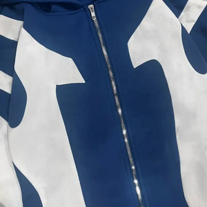 New Street Wear <b>Hoodies</b> Pullover Quick Dry Blank Vintage Double Layer Acid Wash Breathable Distressed <b>Hoodies</b> For Men - Product Image 4