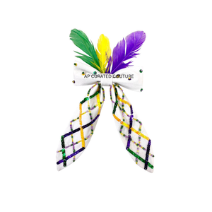 Vente en gros d'accessoires pour cheveux perlés personnalisés pour la rentrée scolaire, style doux, accessoires pour cheveux perlés pour femmes, look apaisant - Product Image 4