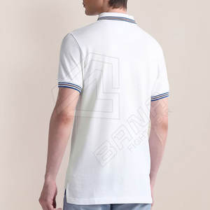 Camisetas de polo de alta calidad Camisetas de Polo de manga corta personalizadas con estampado de pantalla personalizado para hombres 100% algodón Casual Patrón personalizado gratis - Product Image 6