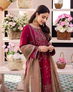Vestido Formal de Trabajo para Mujer, Moderno, de Excelente Calidad, Último Modelo 2025-2026, Salwar Kameez de Algodón para Fiesta 01135 - Product Image 2