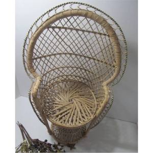 Meilleure vente, fauteuil de loisirs en rotin, fabriqué à la main, Style paon, chaise de poupée pour salon, salle à manger, jardin - Product Image 5