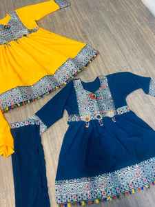 Best Selling Afghan Kuchi <b>Dress</b> for Kids Handmade Traditional <b>Tribal</b> Style Lace Long Sleeves Plus Size ODM Supply for Adults - Product Image 6