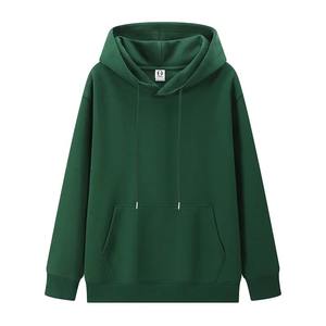 Nouveau hiver hommes basique épais polaire 345gsm sweats à capuche décontracté ample Hip Hop unisexe sweat à capuche pulls survêtements - Product Image 5