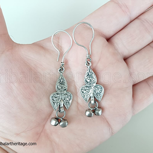 Pendientes étnicos tallados Kuchi, joyería hecha a mano Tribal afgana, pendientes bohemios Vintage para mujer - Product Image 2