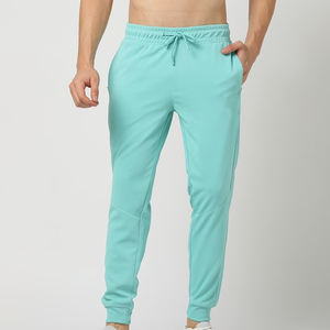 2024 pantalones de chándal deportivos informales para hombres cintura media elástica 100% algodón ligero precio bajo Tallas grandes-Servicio OEM disponible - Product Image 1