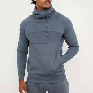 Sudadera con Capucha Extra Grande para Hombre, con Hombros Caídos, Bolsillo Bordado, Personalizada, de Algodón de Alta Calidad, Transpirable e Impermeable para Otoño - Product Image 1