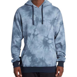 Sweat à capuche basique pour homme en coton 100% vintage délavé à l'acide, tricoté, doublé et imperméable, coupe oversize, de la marque Clothing Manufacturer - Product Image 6