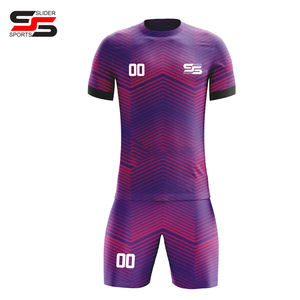 Uniforme de Fútbol Personalizable de Manga Corta para Adultos y Niños, Uniforme de Entrenamiento de Equipo, Jersey a Precio Económico - Product Image 5