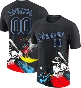 Maillots de softball sur mesure OEM pour équipes, tissu extensible anti-décoloration, idéaux pour les joueurs jeunes et adultes - Product Image 1