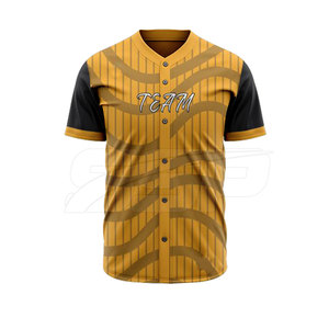Dernière conception de haute qualité Nouvel arrivage d'uniformes de baseball pour hommes et adultes Respirant Plus Size Léger Personnalisable - Product Image 3