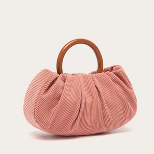 Bolsa de Mano Personalizada con Logotipo, de Lujo, de Pana, de Algodón Biodegradable Dupont, Personalizable con Impresión, para Empaque de Regalos - Product Image 2