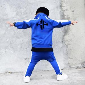 Nuevo personalizado niños de moda patrón sólido Otoño Invierno 100% algodón polar chándal conjunto al por mayor niños Sudadera con capucha para niños - Product Image 5
