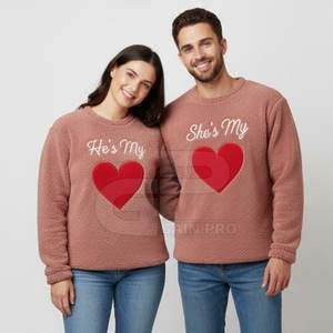 Sudadera de Moda para San Valentín, Tejido Suave, Diseñada para un Estilo Casual Moderno y Regalos de Temporada - Product Image 4