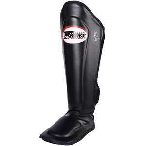 สนับแข้งมวยไทยขายดี พิมพ์ลายดิจิตอล โลโก้สั่งทำได้ หนัง PU คุณภาพสูง อุปกรณ์ป้องกันมืออาชีพ สำหรับคิกบ็อกซิ่ง พร้อมสายรัด - Product Image 2