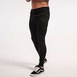 Jeans de Moda para Hombre de Lujo, Jeans Vintage Rotos, Jeans Apilados para Hombre, Pantalones Elásticos de Alta Calidad, Jeans de Vaquero - Product Image 3