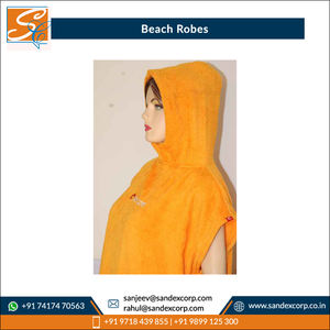 Batas de playa personalizadas de algodón de rizo 100% de la mejor calidad de fabricante indio para proveedor de playa en India - Product Image 6