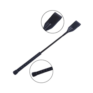 Fouets d'équitation légers personnalisables en acier inoxydable et cuir pour les sports équestres - Product Image 1