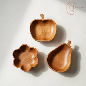 Tazón de Madera Hecho a Mano con Diseño Personalizado, Apto para Lavavajillas y Duradero, Forma/Diseño Personalizado para Servir Dulces y Dátiles - Product Image 2