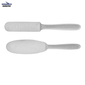 Râpe à callosités double face rigide en acier inoxydable écologique pour pédicure, kit de soin des pieds - Product Image 1