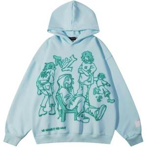 Vente en gros de sweats à capuche en coton mélangé Basics pour l'hiver sweats à capuche pour hommes avec logo imprimé personnalisé sweats à capuche surdimensionnés de qualité supérieure pour hommes - Product Image 1