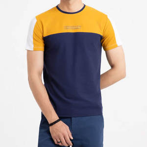Vente en gros T-shirts 100% coton couleur unie à impression personnalisée OEM T-shirts pour hommes Sports Gym Run Quick Men - Product Image 3