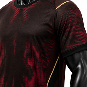 High Quality Men's Soccer Football Jersey Premium Breathable Sports Uniform Customized Color Logo 100% Polyester Custom Team - Product Image 4