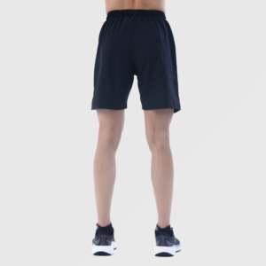 Pantalones Cortos Cargo Negros hasta la Rodilla Performa Fit XXS, 100% Poliéster Tejido con Cintura Elástica y Logos Decorativos - Product Image 2