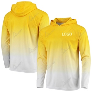 Sudadera con Capucha de Pesca Transpirable con Protección Solar UPF 50 para Hombre, con Logotipo Frontal, Camisa Ligera de Manga Larga para Pescadores, Ropa Cómoda para Actividades al Aire Libre - Product Image 1