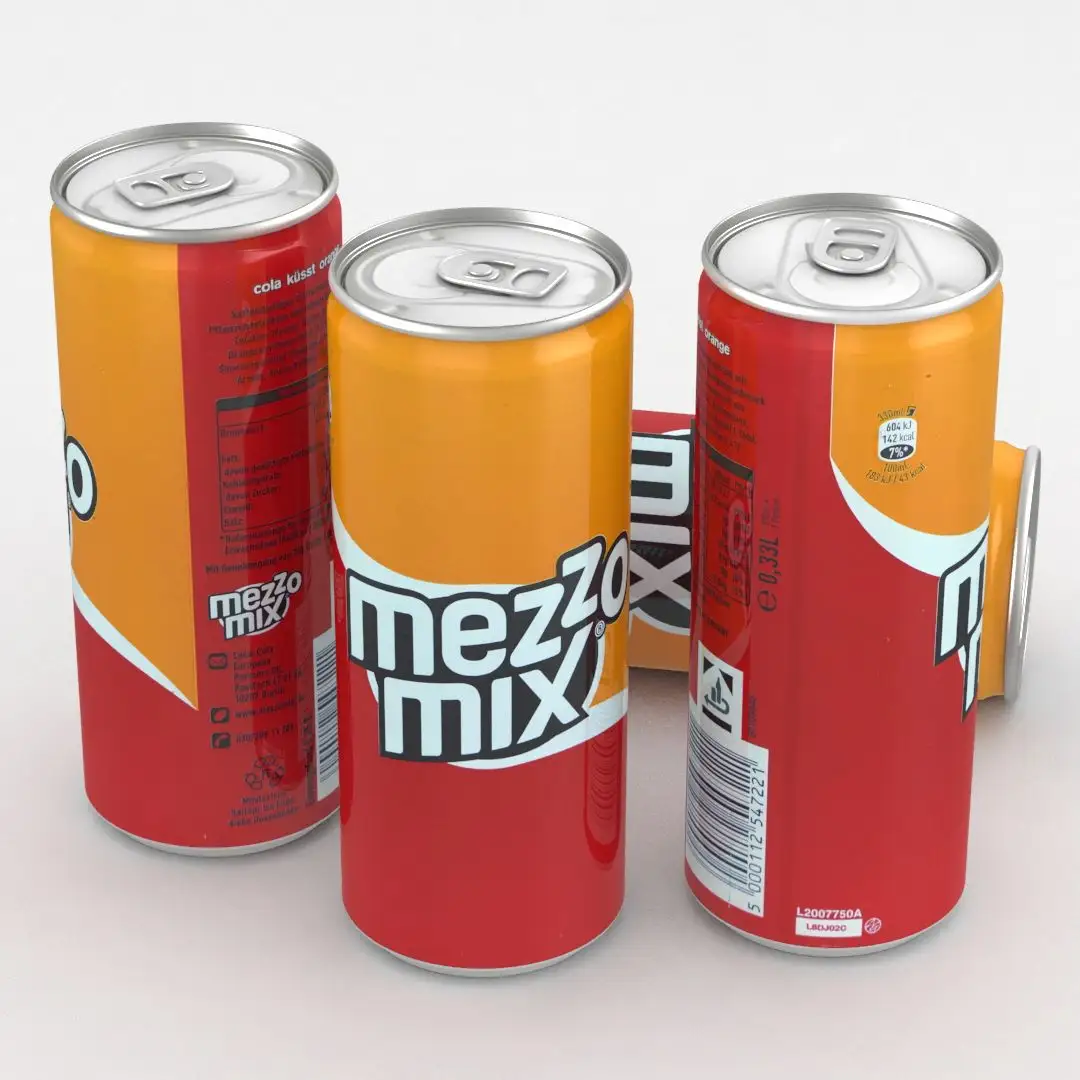 Mezzo Mix 330ml Drink in Cans & PET bottles For Sale