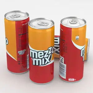 Mezzo Mix 330ml satılık kutular ve PET şişelerde içecek